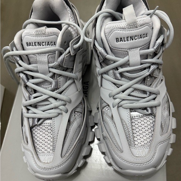 Balenciaga Track 1.0 Chunky Sneakers Low-Top Gray - Picture 3 of 11